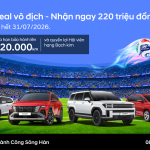 Khuyến Mãi Hyundai Tháng 7/2026: Ưu Đãi Lên Đến 220 Triệu Đồng Tại Hyundai Sông Hàn